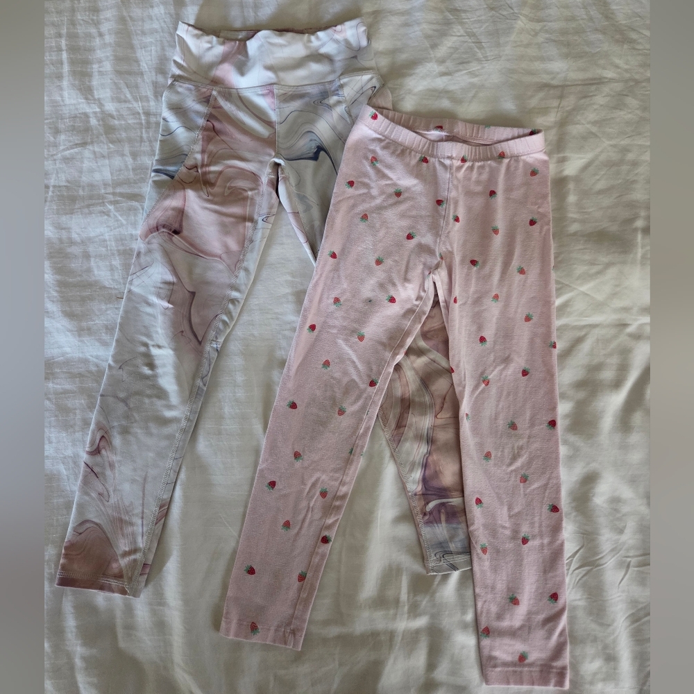 Girls Leggings 2 Pairs Old Navy Cat & Jack M